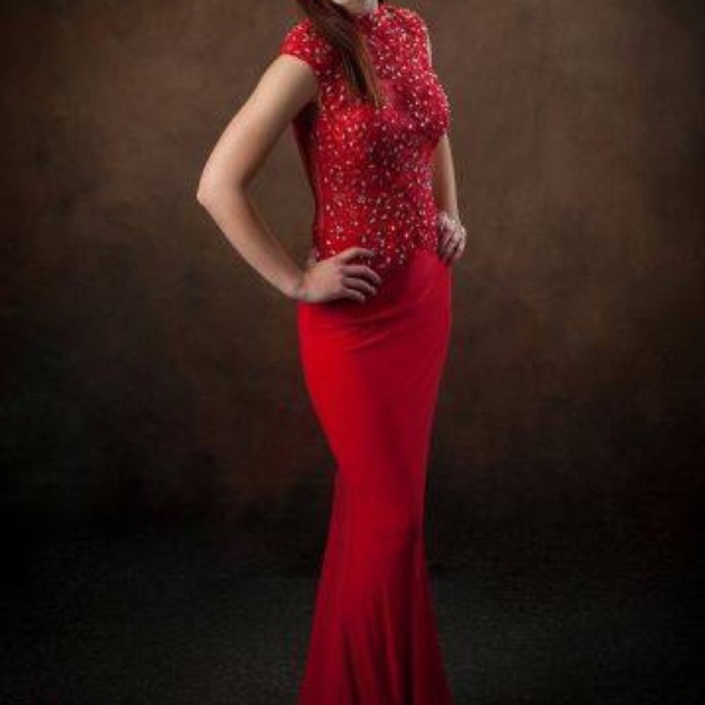 Blush Prom by Alexia Red Dress
